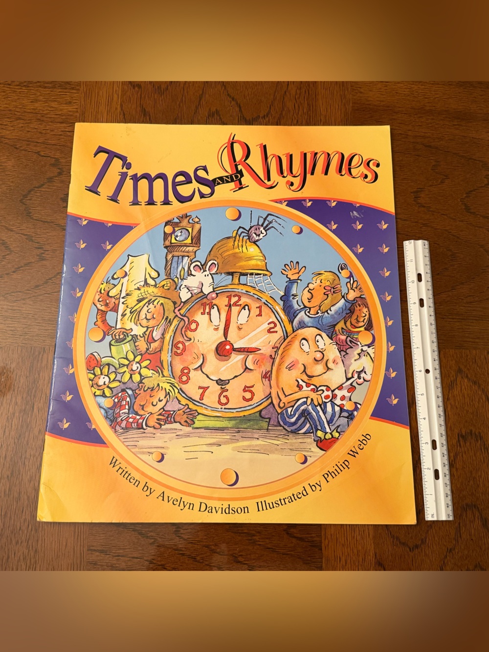 Times and Rhymes Kids Book - oversized big book